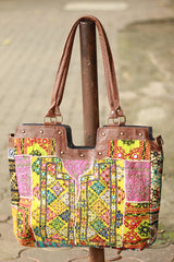 Banjara Leather Tote Bag