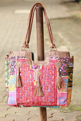 Banjara Leather Tote Bag