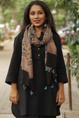 Antara | Modal Silk Ajrakh Stole