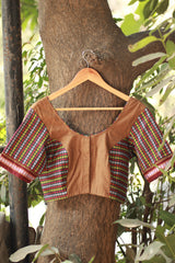 Blouse | Khunn | Cinnamon Brown