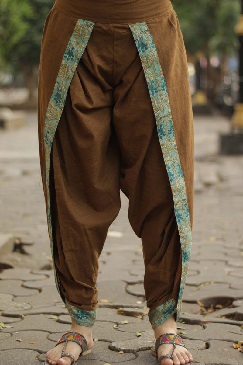 Buy VARANGA Natural Womens Solid Dhoti Pants | Shoppers Stop