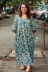 Chai Chaska | Long Dress | Blue