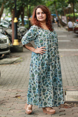 Chai Chaska | Long Dress | Blue