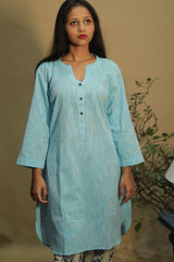 Short Kurta | Sky Blue