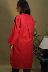 Short Kurta | Red