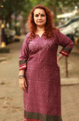 Daana | Tangaliya Kurta | Phalsa