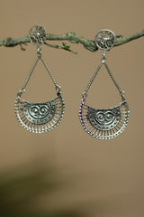 Chaandnakshi | Pure Silver Earring