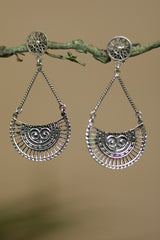 Chaandnakshi | Pure Silver Earring