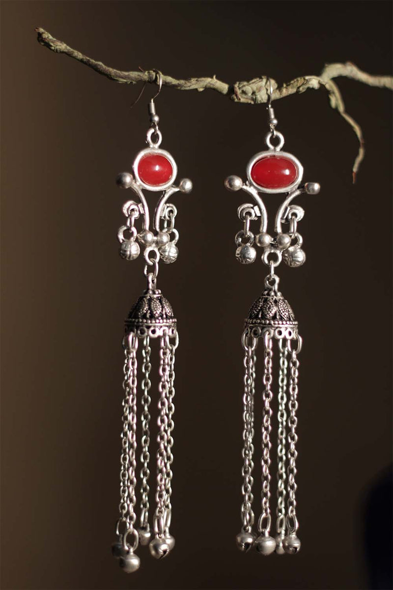 Elara | Turkish Earrings | Tassels Rouge