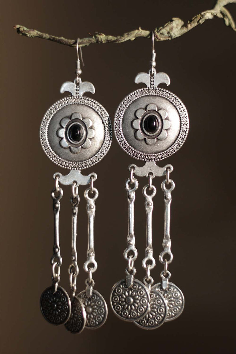 Selen | Turkish Earrings | Coin Noir