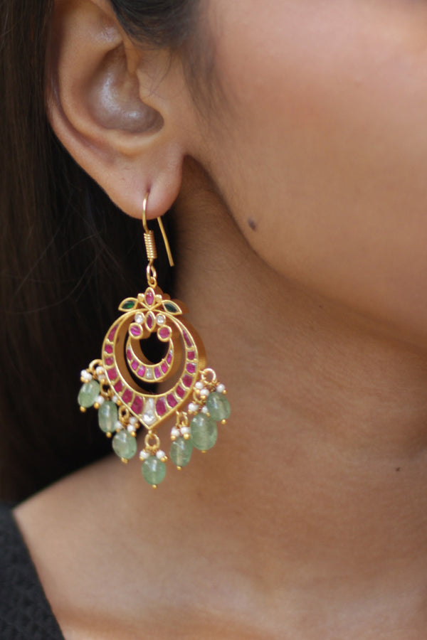 Vatsala | Temple Earrings | Avalika