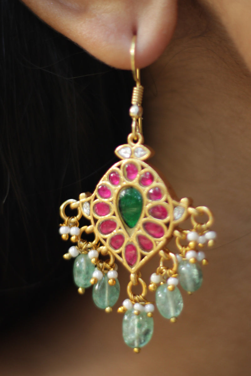 Vatsala | Temple Earrings | Parna