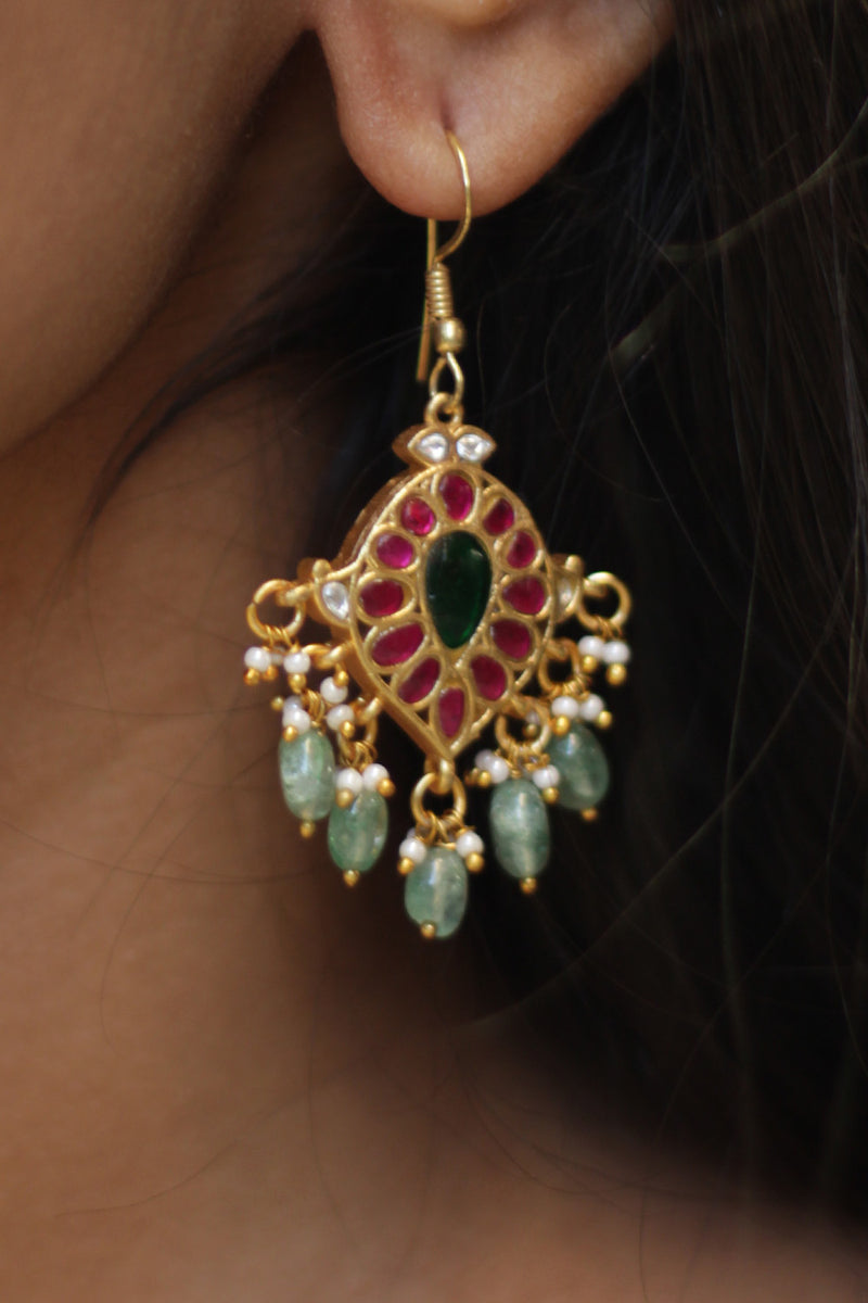 Vatsala | Temple Earrings | Parna