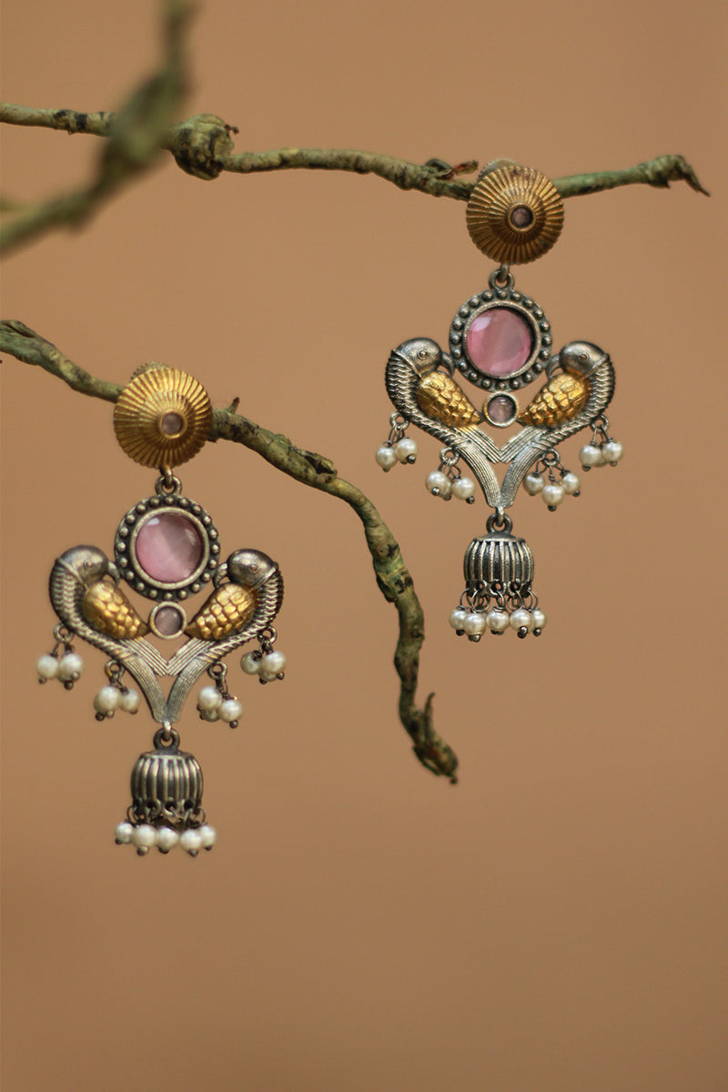 Mithu Jhumka | German Silver Earrings