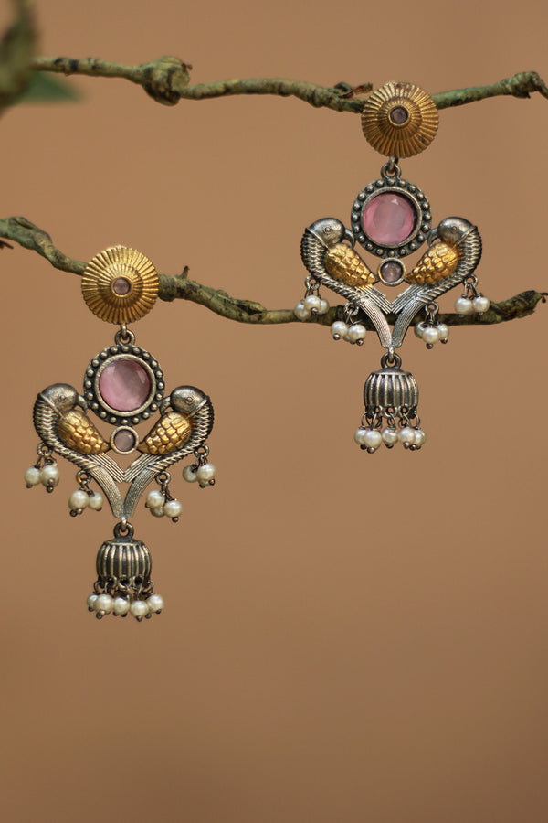 Mithu Jhumka | German Silver Earrings