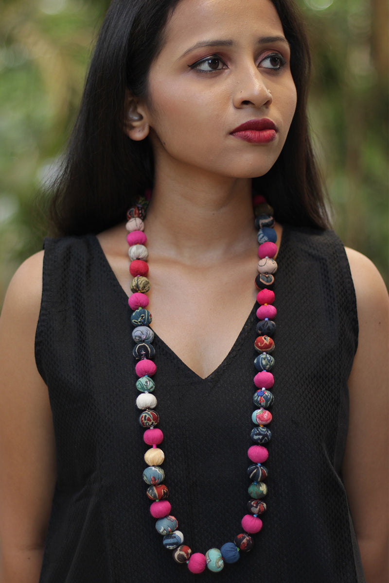 Chindi Potli Necklace- Single Strand