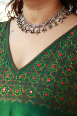 Gul Tarang | Silver Necklace