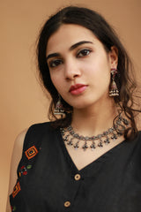 Gul Tarang | Silver Necklace