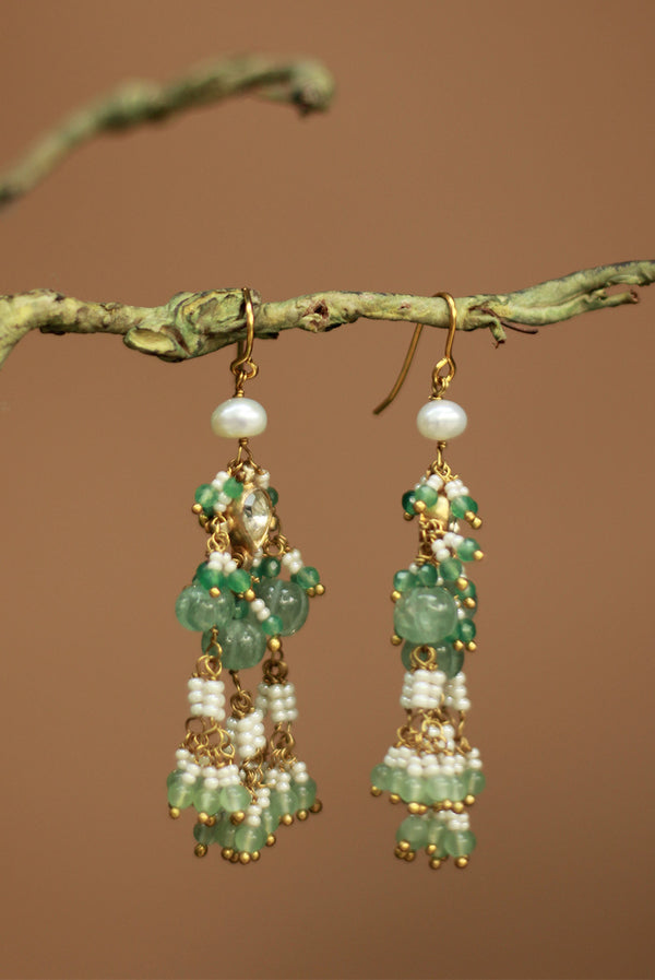 Adaayein | Kundan Earring