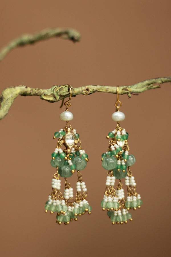 Adaayein | Kundan Earring