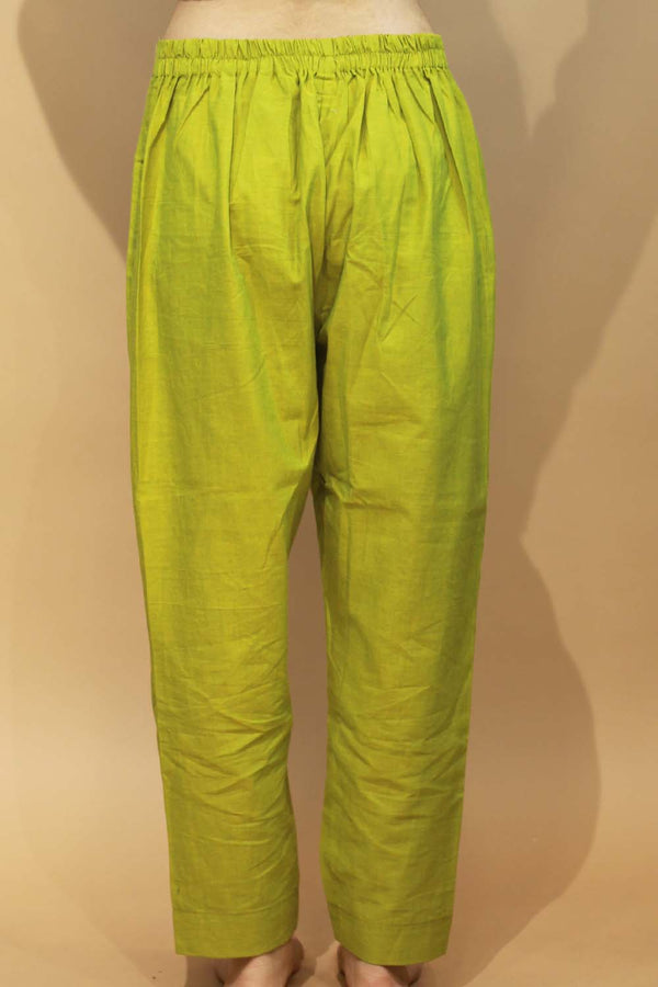 Amala | Slim Pants | Light Green