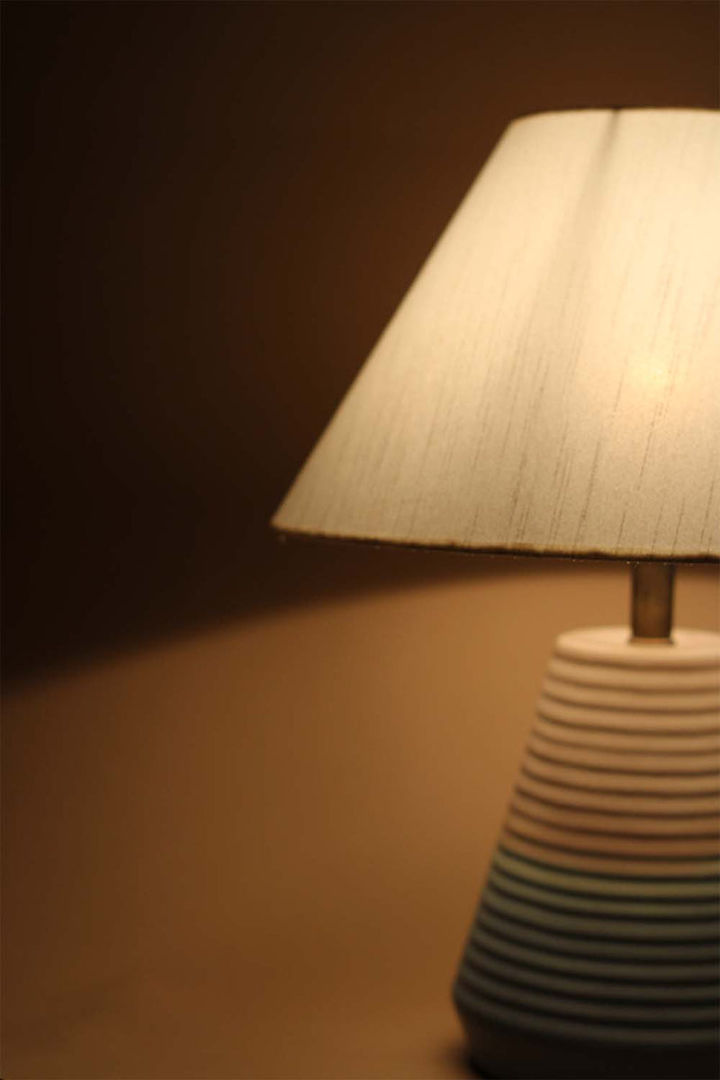 Conifer Ceramic Lamp in Mint