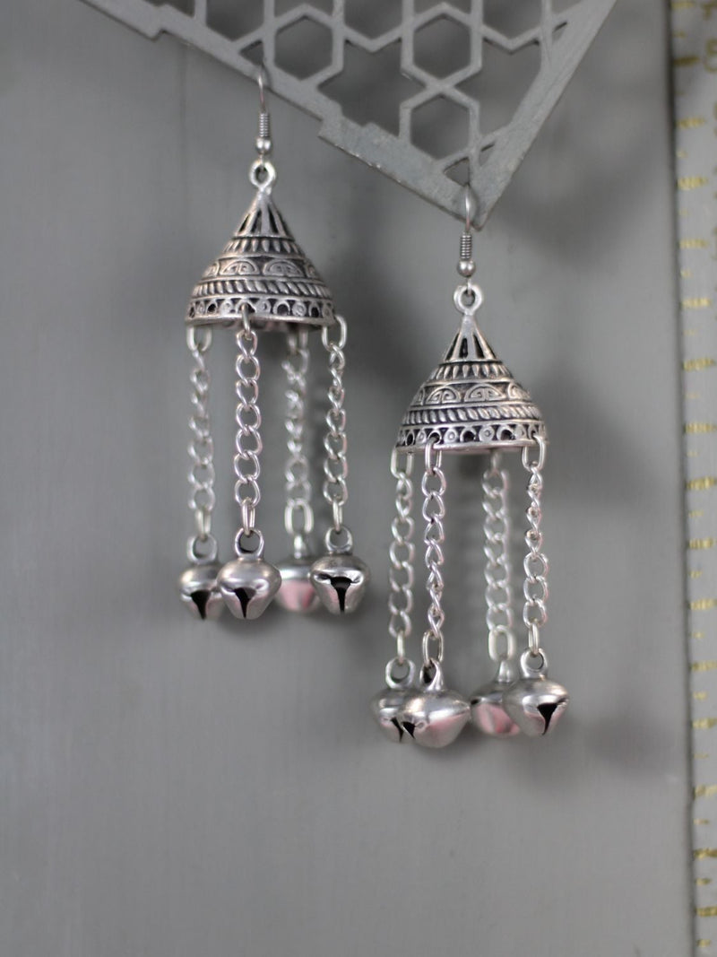 Ghungroo Turkmani Earrings