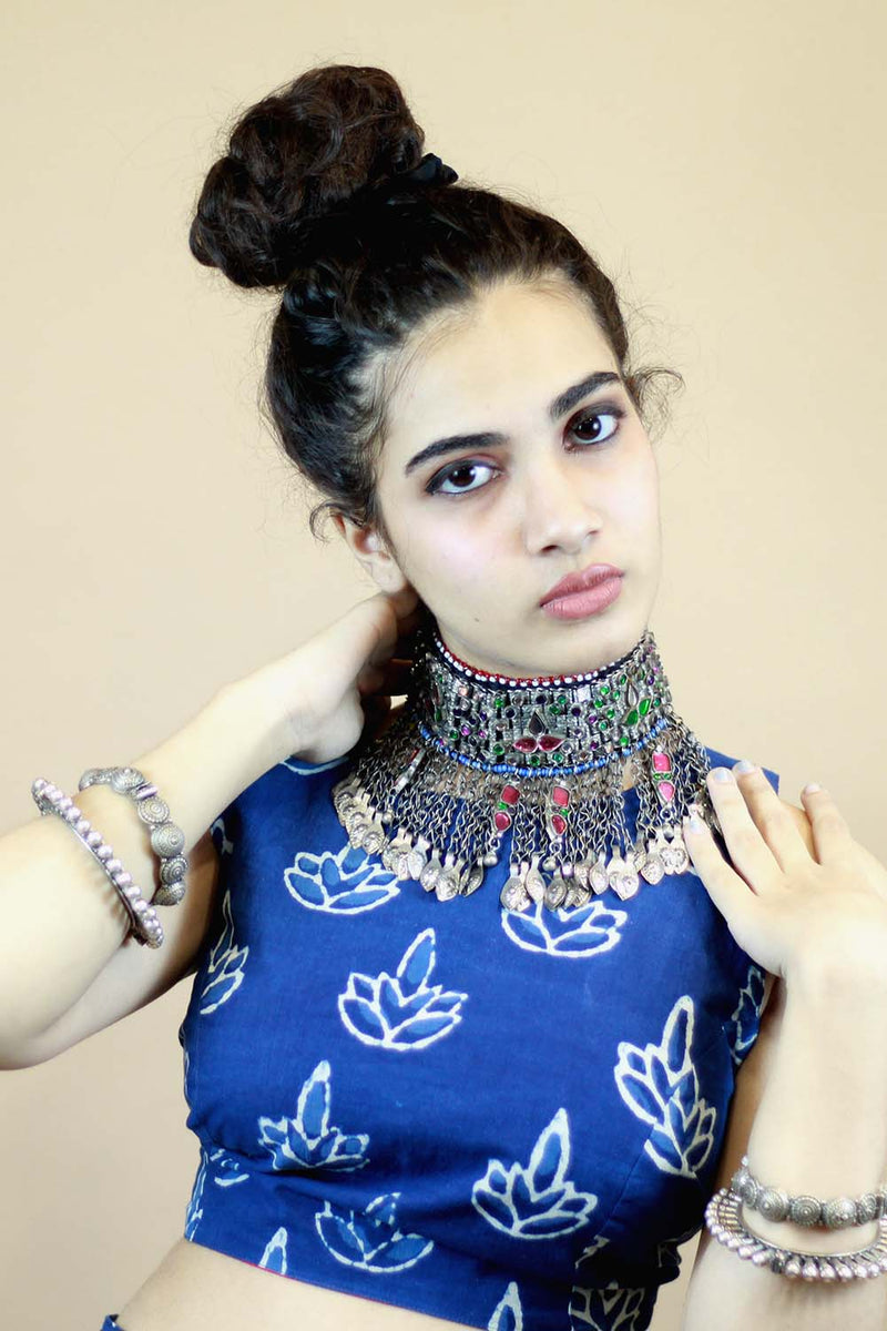 Afghani Tribal Choker Necklace